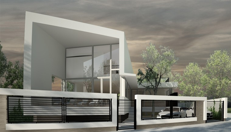 Proiect Locuinta Moderna pe malul Lacului Siutghiol casa moderna cod SAI in Constanta CT