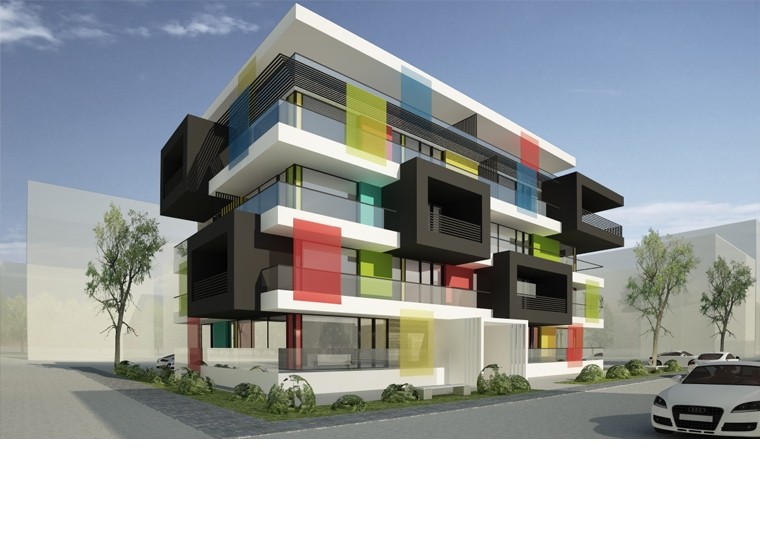 Proiect Imobil Rezidential cu 17 Apartamente Voluntari bloc de locuinte modern cu 17 apartamente cod IROL in Voluntari IF 