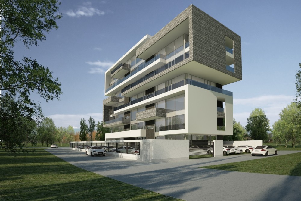 Proiect Imobil cu 25 de Apartamente de Vacanta, Neptun, CT | Concept Design Imobil cu Apartamente de Vacanta, Neptun | Proiect din portofoliul CUB Architecture