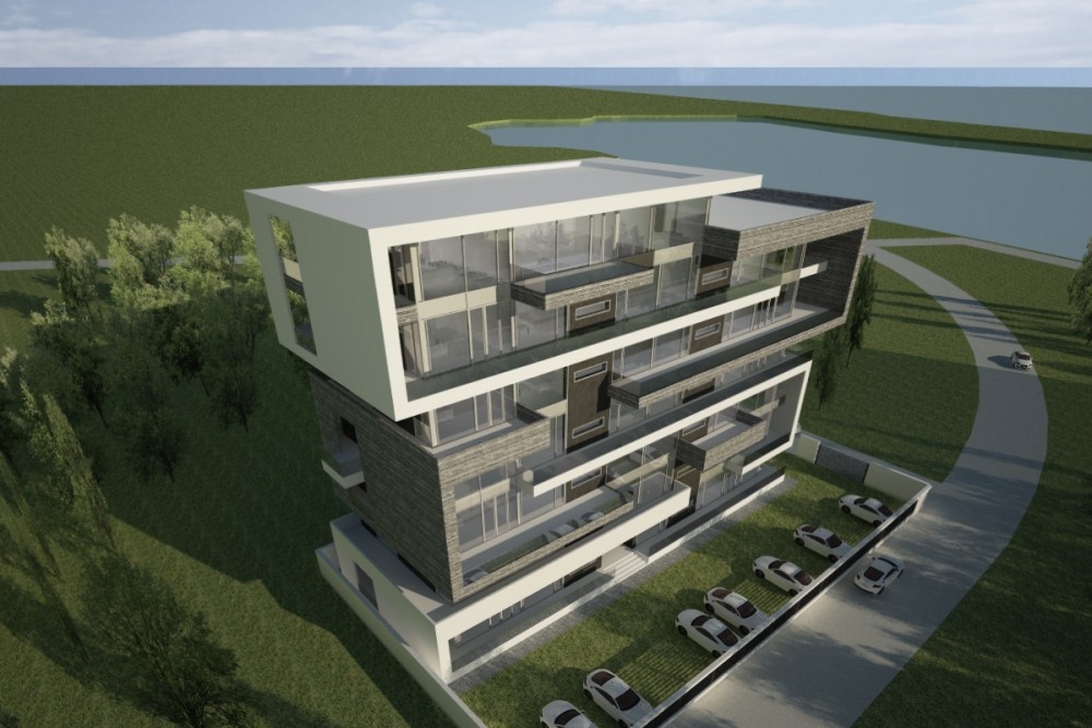 Proiect Imobil cu 25 de Apartamente, Neptun, CT | Concept Design Imobil cu Apartamente de Vacanta, Neptun | Proiect din portofoliul CUB Architecture