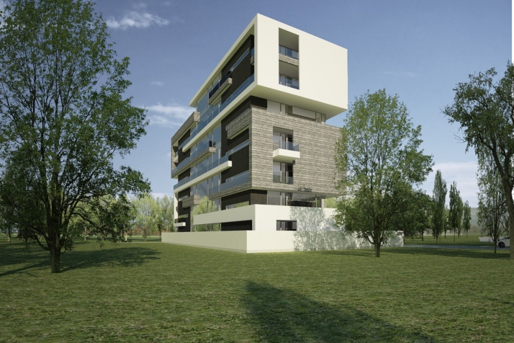 Proiect Imobil cu 25 de Apartamente, Neptun, CT | Concept Design Imobil cu Apartamente de Vacanta | Proiect din portofoliul CUB Architecture
