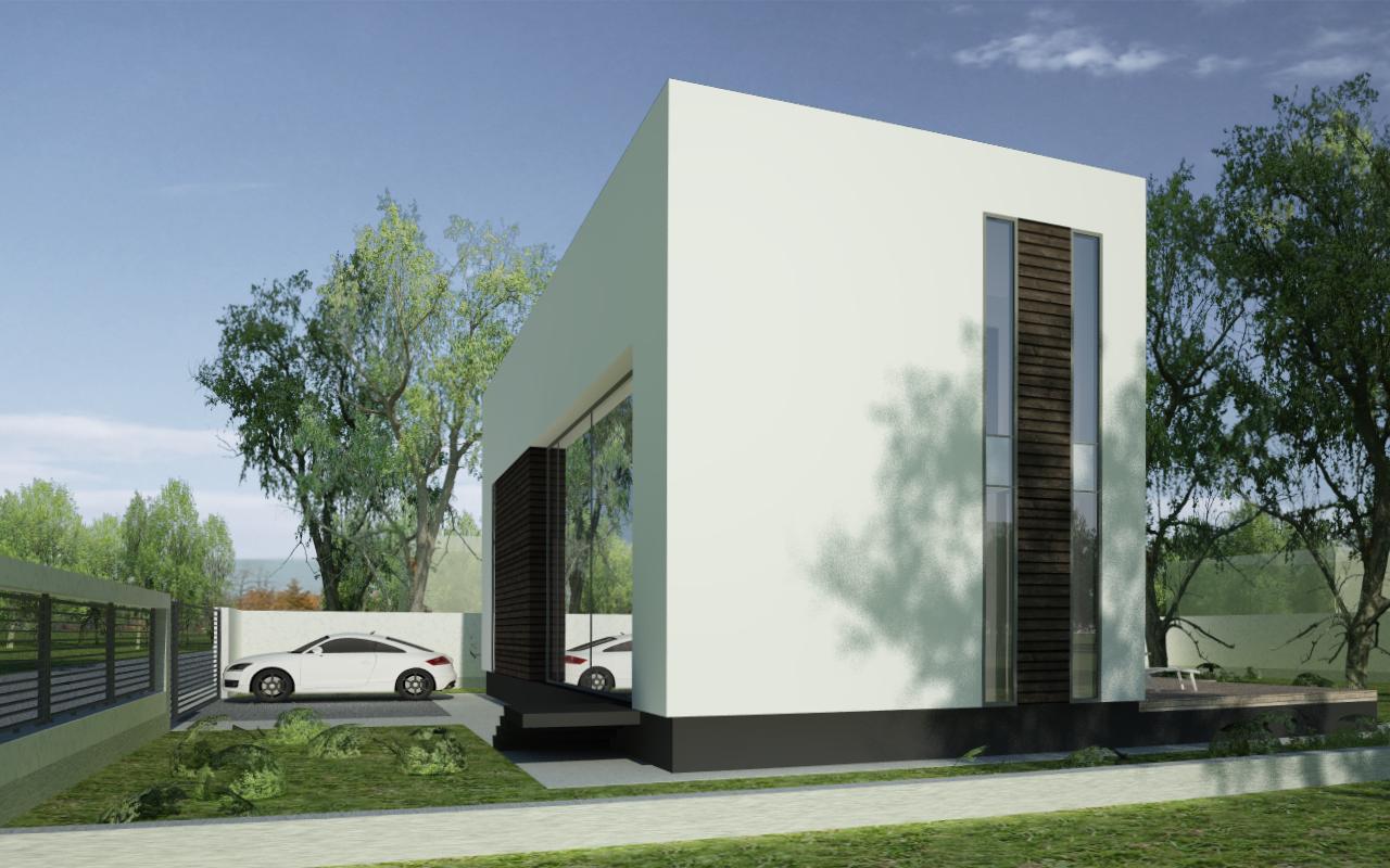proiect casa moderna otopeni ilfov cub architecture