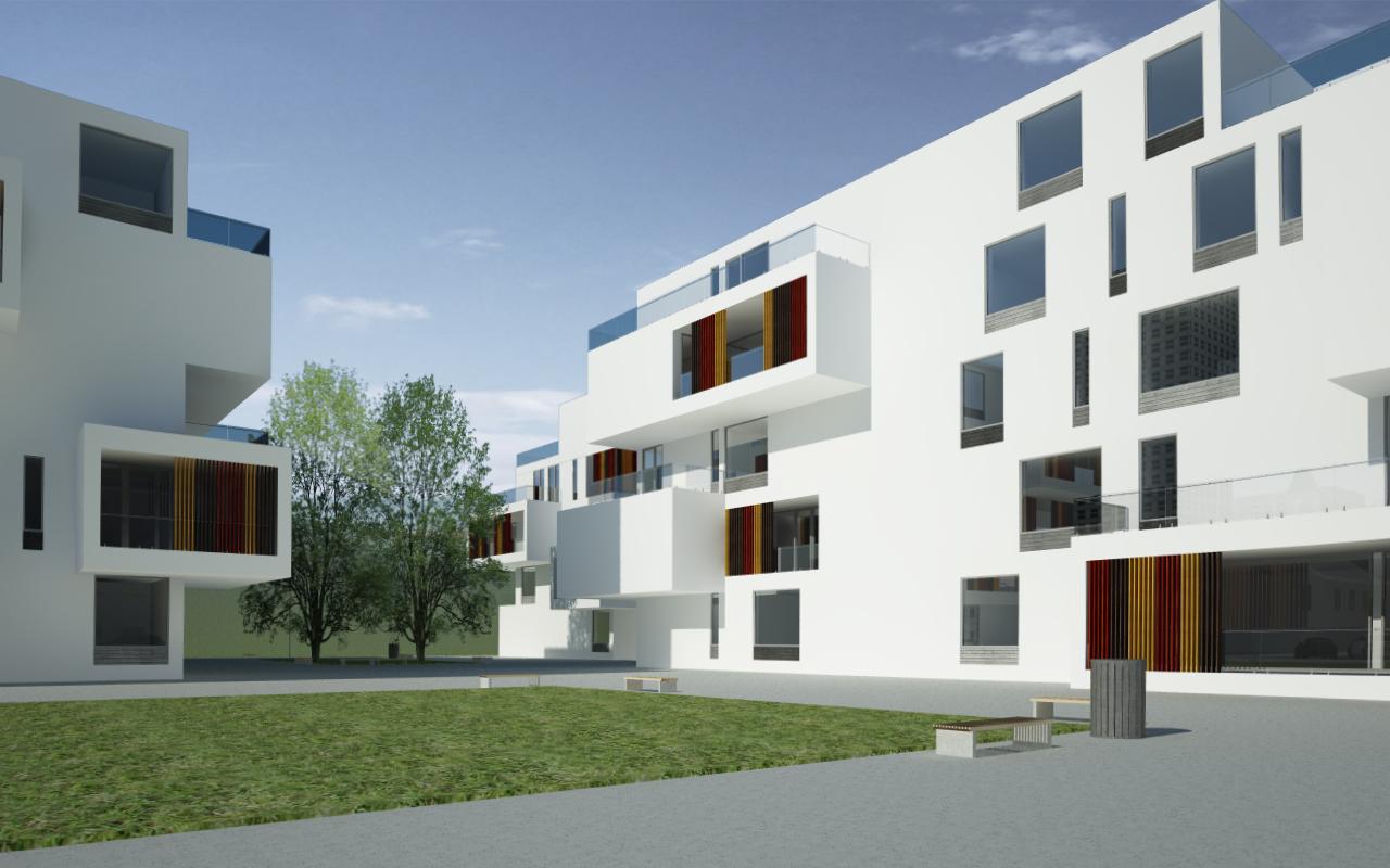 Proiect Ansamblu Rezidential cu 4 Unitati Locuinte Colective cu 26 de apartamente cod DDUO in Otopeni IF
