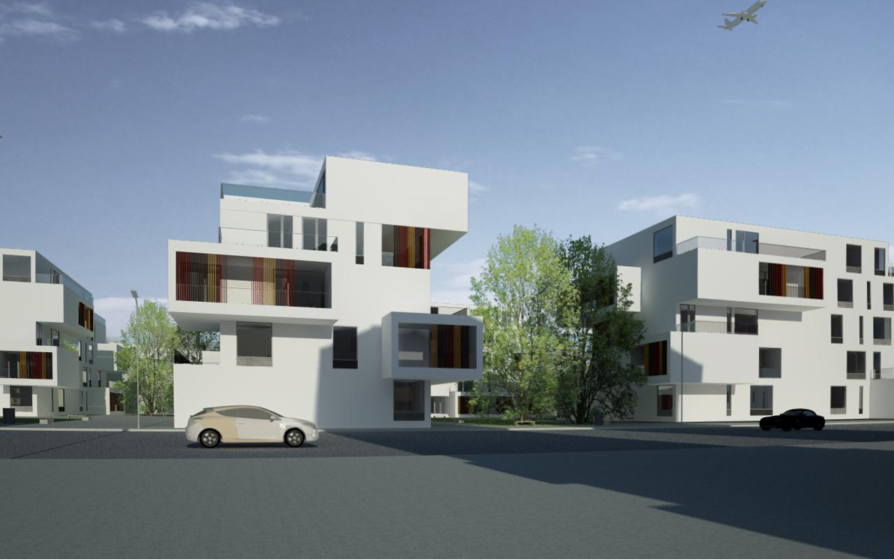 Proiect Ansamblu Rezidential cu 4 Unitati Locuinte cu 26 de apartamente cod DDUO in Otopeni IF