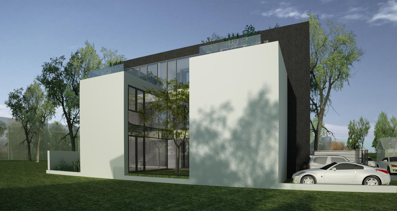 Proiect Casa Minimalista cu 2 etaje cod RMB in Bucuresti Sector 3