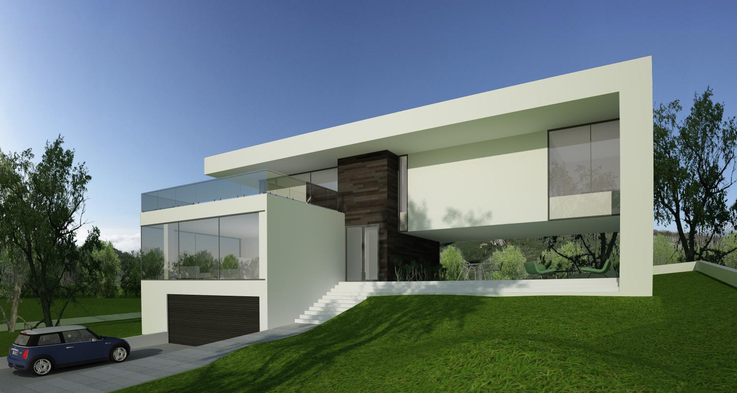 Proiect Locuinta Unifamiliala Moderna casa moderna cod HFL in Ludus Mures