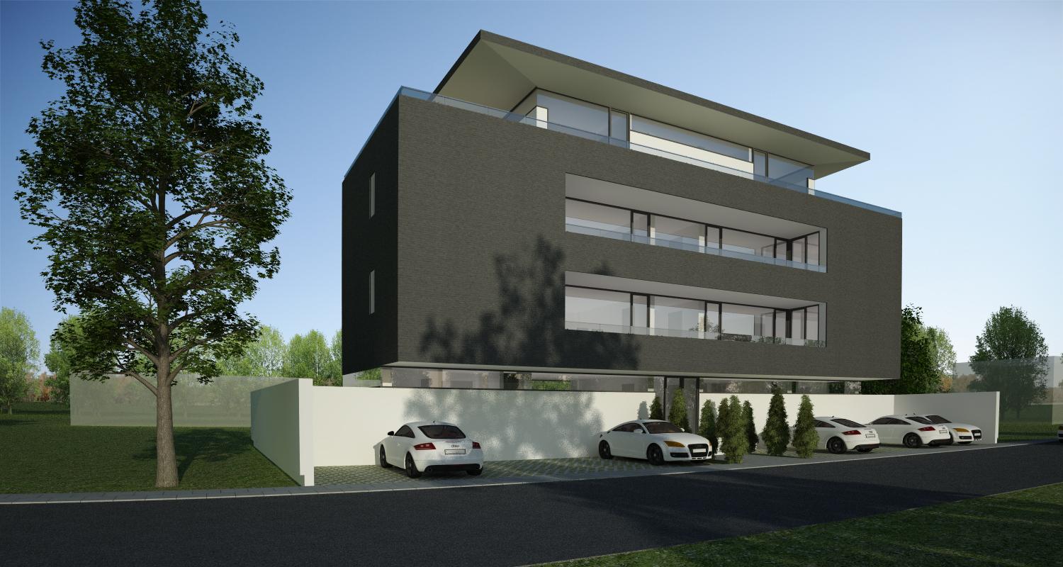 Proiect Imobil Rezidential cu 7 Apartamente Bucuresti | Concept Design bloc modern cu 7 apartamente cod RBAB in Bucuresti, Sector 3 | Proiect din portofoliul CUB Architecture